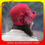 2960405 Sun Accessory customized winner trendy fashion wool felt clothe hats