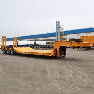 Wholesale CIMC Ultra Wide 3 Axle Low Bed Semi Trailer from china suppliers