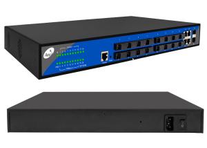 Wholesale 16 Ports Ethernet Fiber Switch 10 / 100M 2 Gigabit Fiber 4 Gigabit Ethernet Ports from china suppliers