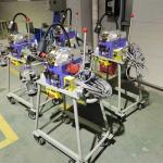Dual Upset Method Butt Welding Steel Wire Drawing Machine 0.5 - 15KVA Made In