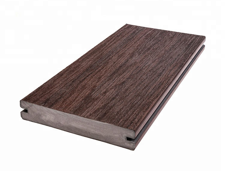 Teak WPC Wood Plastic Composite PVC Flooring Terrace Decking Eco-Friendly Matt Finish