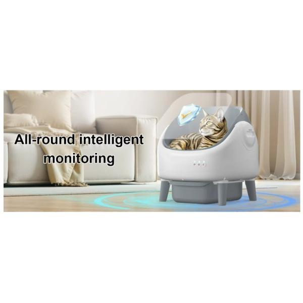 Automatic Self Cleaning Cat Litter Box with Sensor Extra Large Pet Toilet