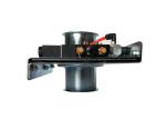 Pneumatic Duct Zone Dampers All Galvanized Blast Gates For Ventilation Fittings