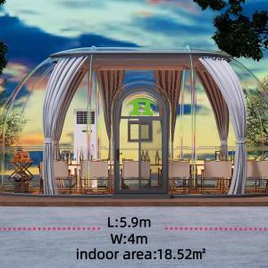 Wholesale Transparent Bubble Tent Inflatable Dome Tents Inflatable Bubble Clear House Star Capsule from china suppliers
