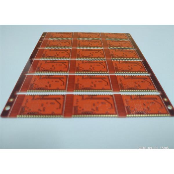 4L Rigid Printed Circuit PCB&Industrial Control Board Red Soldermask White Silkscreen