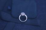 Pagoda Cut Zirconia 925 Sterling Silver Rings Champagne Gold Plated 1 1.5 2 4