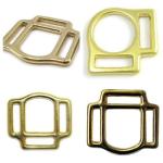 3/4'' 7/8'' Horse Halter Hardware Solid Brass Horse Halter Buckles Square