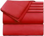 Brushed Microfiber Bamboo 2200 Series 6pcs Set National Standards Color Fastness