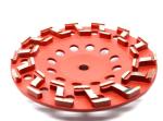 Metal Bond Concrete Grinding Diamond Cup Wheel With S-seg Design For Aggressive