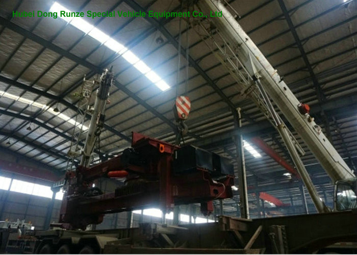 40 Ton 360 Degree Rotary Recovery Truck Body / Steel Wrecker Towing Body