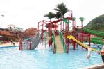 6.5 M Kids Water House / Water Playground Equipment for Swimming Pool in Aqua