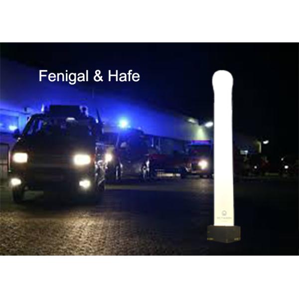 Battery Civilian Inflatable Light Tower With HMI575W For Exhibition Steep Mountain Resuce