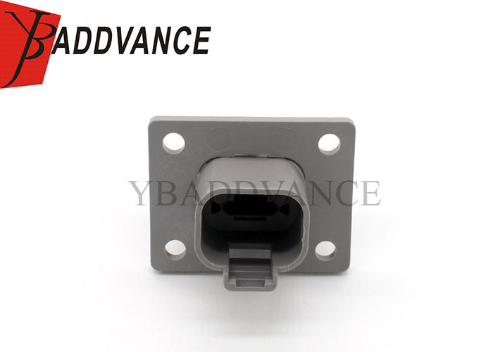 Deutsch DT04-4P-L012 4 Pin Male Flange Mount Connector