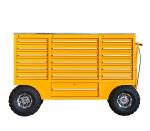 Customer Color Heavy Duty Metal Tool Cabinet Trolley for Workshop and Garage