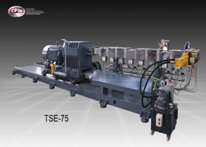 Wholesale Strand Pelletizing Twin Screw Extruder , PE Pelletizing Machine 75mm Screw Diameter from china suppliers