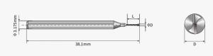 Wholesale UC SERIES PCB Drilling Bit 38.1mm Length Carbide Circuit Board Drills from china suppliers