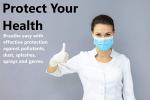 Fiberglass Free Non Medical Disposable Face Mask With 50pcs Per Pack Blue Color