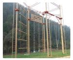 Multifunction Rope Bridge Obstacle Course Galvanized Steel Materil