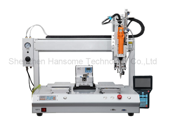 Double Platform Single Feeder Screw Fastening Machine 4 Axis Screw Locking Machine