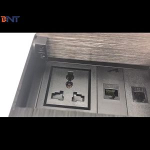 Wholesale Clamshell hidden table mounted socket box for office table from china suppliers