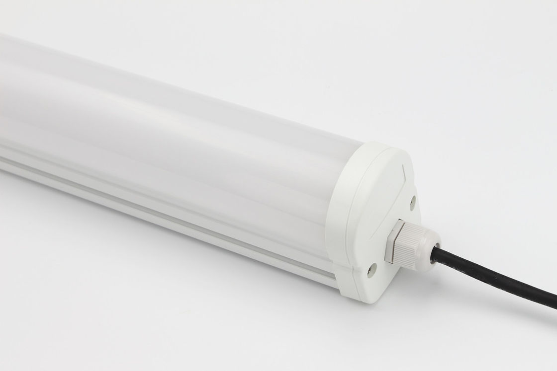Super Bright 4ft LED Batten Light Fittings PC Material Energy Saving For Workshop