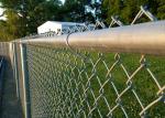 Twist Edge 2.5mm Steel Chain Link Fencing With Hot Dipped Galvanized