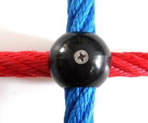 Wholesale Solid Cross Connector Playground Spare Parts PA6 Material from china suppliers