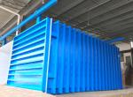 Blue Vacuum Cooling Equipment Electric Switch Control High Cooling Speed