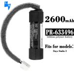 JBL Compatible 3.7V 2600mAh Mobile Phone Battery PR-633496 for Onyx Studio 3