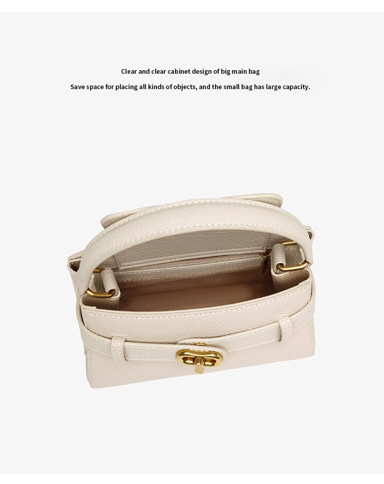 Simple Fashion Soft Cowhide Ladies Shoulder Bag Crossbody Bag for Women in Daily Life