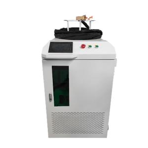 Wholesale Metal Applicable 1000w 2000w Fiber Laser Cleaning Machine for Oil Stain Rust Coating Materials Paints Removal 2024 Year from china suppliers