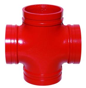 Wholesale Professional Cross Ductile Iron Pipe Fittings Integral Gluing PN10/16 from china suppliers