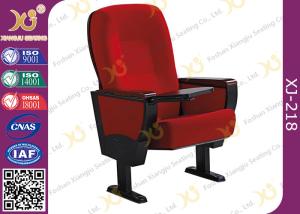 Wholesale Embroidery Customized Wooden Back &amp; Seat Conference Hall Chairs With 5 Years Warranty from china suppliers