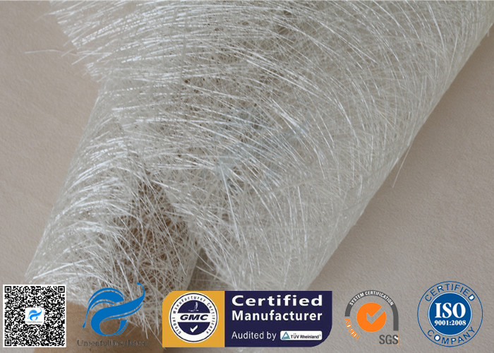 CSM 300g 450g 600g E Glass Fiberglass Chopped Strand Mat For Boat Building