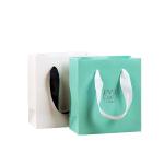Custom High Quality Silver Logo Matte Laminated Cosmetic Packaging Bags