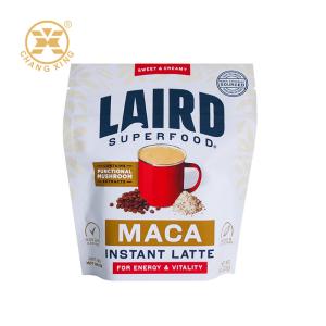 Wholesale Custom Printing Protein Milk Powder Coffee Bean Plastic Packaging Bag Zipper Packaging Pouch from china suppliers