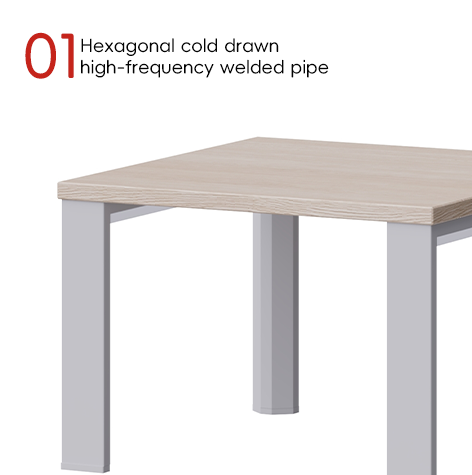 Support customization Minimalist Design Coffee Table Rectangular for Reception and Negotiation in Nordic Style