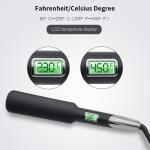 Fast Heating FCC 300F Ceramic Plate Hair Straightener Home Use