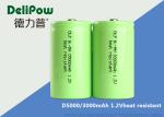 SGS High Temperature Rechargeable Battery OEM D3000 / 5000mAh