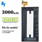 RECHARGABLE Black Oem B2PZF100 Phone Battery for HTC U Ultra Ocean Note 3000mAh