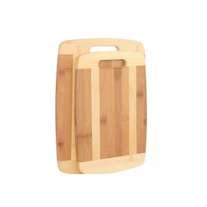 Wholesale Professional manufacture Best choice 2ps cheap bamboo cutting board from china suppliers