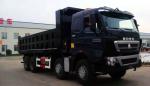 Large Capacity 30T 8x4 12 Wheeler Front Lifting Tipper Truck For Transporting