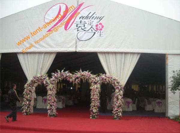 Mobile Temporary Rental Wedding Canopy Aluminum Fireproof Marquees Guangzhou