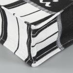 Eco Friendly Printed Cotton Webbing Handle Jute Tote Bags