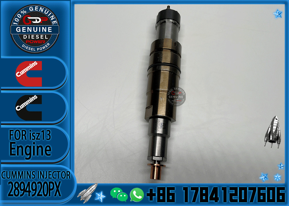Reman Fuel Injector 2894920 5579415 2894920NX 5579415NX 2894920PX 5579415RX for Cummins HPI ISX15 Engine
