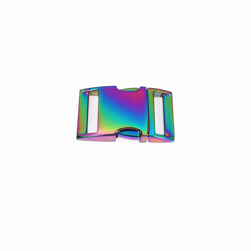 Wholesale Durable Dog Buckle Metal Hardware 1inch Side Release Buckle For Making Pet Collar