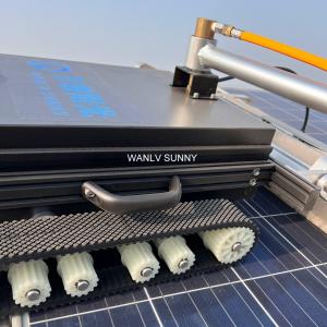 Wholesale 1100mm Cleaning Width Transportation Solar Panel Cleaning Equipment with Cleaner Brush Kit from china suppliers