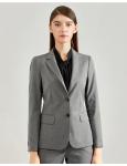 Professional Slim Fit Ladies Blazers Office Wearing Suit with Windproof Fabric