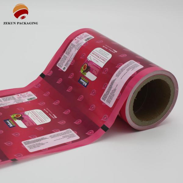 Gravure Printed Pet/Al/Pe Food Packaging Roll Film Colorful Design Various