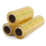 PVC Cling Compostable Stretch Film For Food Fresh Keeping Custom Plastic Wrap